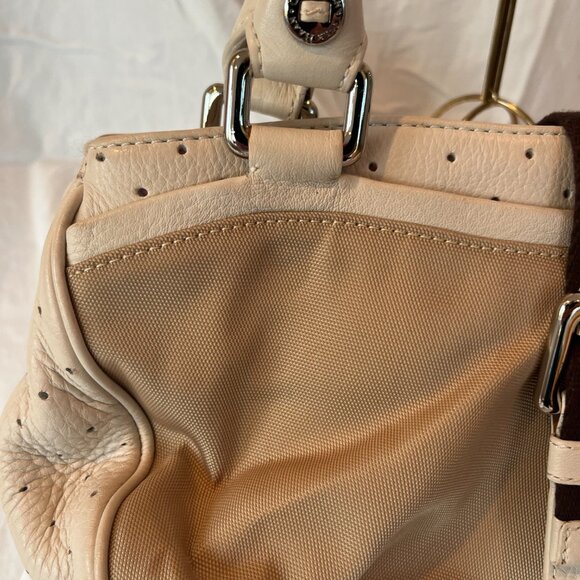 Cole Haan -- Courtney Collection -- Vintage -- Leather and Nylon -- Shoulder Bag - Picture 4 of 16